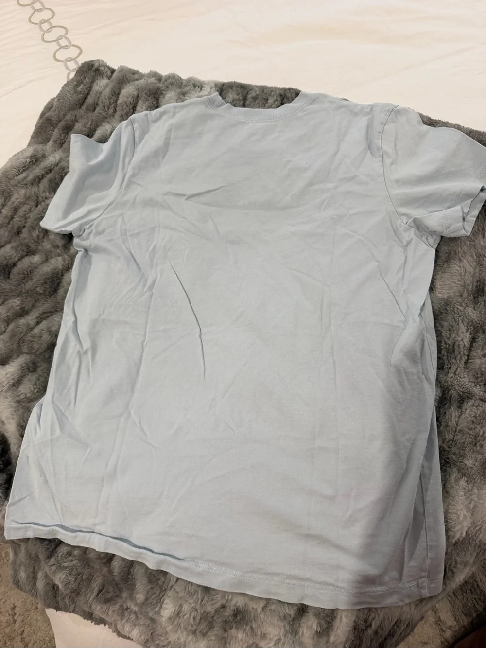 Coach Light Blue Logo Short Sleeve Tee
